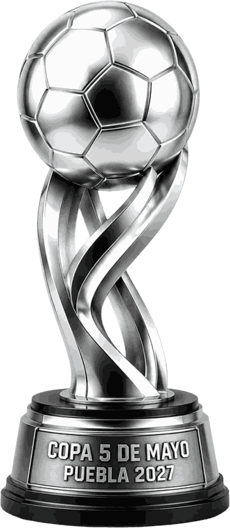 Trofeo oficial de la Copa 5 de Mayo Puebla